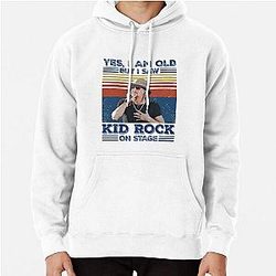Retro I'm Old But I Saw Kid Rock On Stage Pullover Hoodie