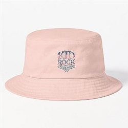 Vintage American Flag Kid Rock Bucket Hat
