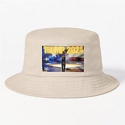Kid Rock supports Trump in 2024 in his new merchandise line featuring a Bucket Hat