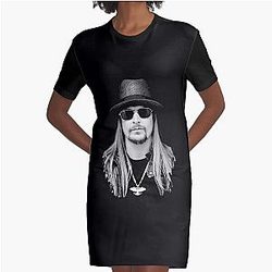 More Awesome Kid Rock Merch Graphic T-Shirt Dress