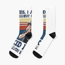 Retro I'm Old But I Saw Kid Rock On Stage Socks