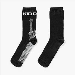 Vintage American Flag Kid Rock Socks