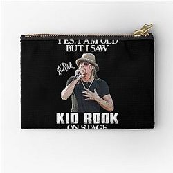 Yes I'm Old But Saw Kid Rock On Stage Zipper Pouch