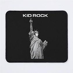 Vintage American Flag Kid Rock Mouse Pad