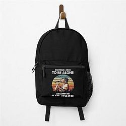 Sometimes I Need to Be Alone and Listen to Kid Rock Vintage Backpack