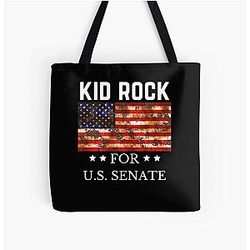 Vintage Kid Rock USA Senate Unisex Tote Bag
