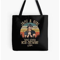 Just a girl who loves kid rock tote bag
