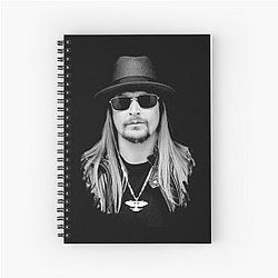 Kid Rock Merch Spiral Notebook