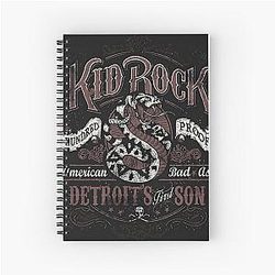 Kid Rock Spiral Notebook