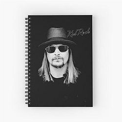 Kid Rock Merch Spiral Notebook