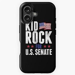 Kid Rock for US Senate T-shirt 2018 iPhone Tough Case