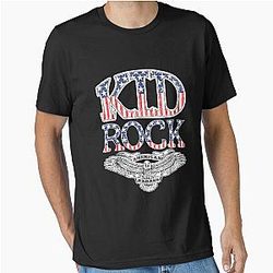Vintage American Flag Kid Rock Essential T-Shirt