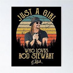 Just a Girl Who Loves Rock Poster