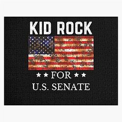 Vintage Kid Rock For Usa Senate Jigsaw Puzzle