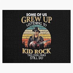Some Us Grew Up Listening To Kid Rock The Ones Still Do Vintage Jigsaw Puzzle