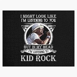I May Look Like I'm Listening to Kid Rock Jigsaw Puzzle