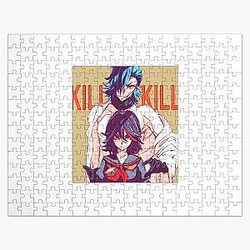 Kill la Kill - Ryuko Matoi and Miku (Sketch) Jigsaw Puzzle