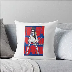 Satsuki Kiryuin Kill la Kill Throw Pillow