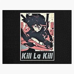 Retro Design Ryuko Kill La Kill Anime Manga Puzzle