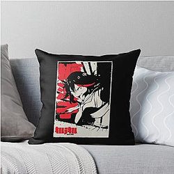 Gift for Men Kill La Kill Retro Vintage Throw Pillow