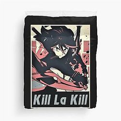 Retro Design Ryuko Kill La Kill Anime Manga Duvet Cover