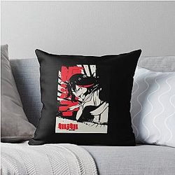 Ryuko Matoi Kill la Kill Japanese Ink Throw Pillow