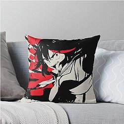 Ryuko Matoi Kill la Kill Japanese Classic Throw Pillow