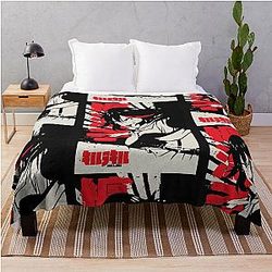 Ryūko Matoi Kill la Kill Japanese Throw Blanket