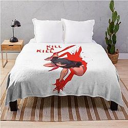 kill la kill throw blanket