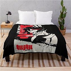Ryūko Matoi Kill la Kill Japanese Throw Blanket