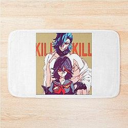Kill la Kill - Ryuko Matoi and Mikisugi (Sketch) Bath Mat