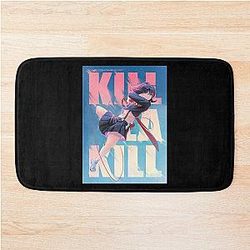 Awesome First Man Kill La Kill Ryuko Music Woman Bath Mat