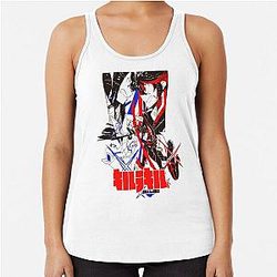 Kill la Kill Ryuko vs Satsuki RacerBack tank top