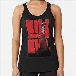 Kill la Kill - Ryuko Black Racerback Tank Top