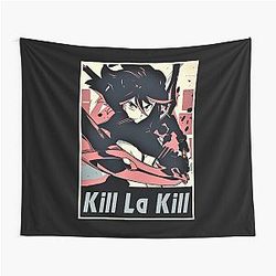 Retro Design La Kill Anime Manga Tapestry