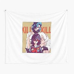 Kill la Kill - Ryuko and Mikisugi (Sketch) Tapestry