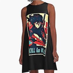 Great Kill Cool Graphic A-Line Dress