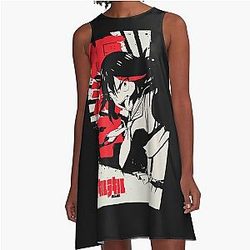 Ryūko Matoi Kill la Kill Japanese Classic A-Line Dress