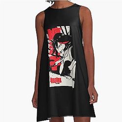 Ryūko Matoi Kill la Kill Japanese Ink A-Line Dress