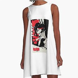 Ryko Matoi Kill la Kill Japanese Ink A-Line Dress