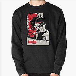 Ryūko Matoi Kill la Kill Japanese Ink Classic Pullover Sweatshirt