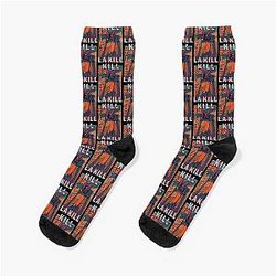 Kamui Senketsu Kill la Kill Retro Stripe Design Socks