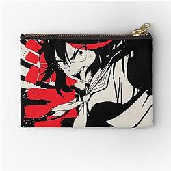 Ryuko Matoi Kill la Kill Japanese Zipper Pouch