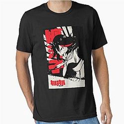 Ryuko Matoi Kill la Kill Japanese Ink Tie Flow Anime Essential T-Shirt
