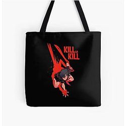 Discover the secret to Kill la Kill gifts for movie fans all over print tote bag