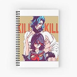Kill la Kill - Ryuko Matoi and Mikisugi (Sketch) Spiral Notebook