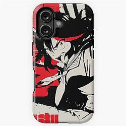 Ryuko Matoi Kill la Kill Japanese Ink Classic iPhone Tough Case