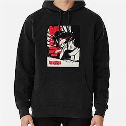 Ryuko Matoi Kill la Kill Japanese Ink Pullover Hoodie