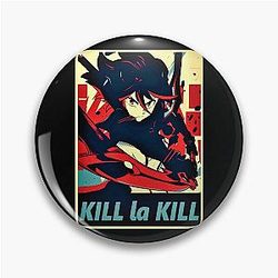 Kill La Kill Great Model Graphic Pin Gift