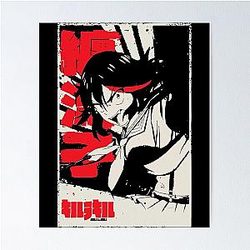 Kill La Kill Retro Gift for Men Vintage Poster
